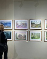 Экспонаты из фондов Невельского историко-краеведческого музея представлены на выставке «Акварельные миры» в Южно-Сахалинске