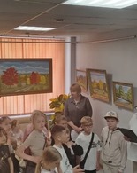 В&nbsp;Невельском <span class="nobr">историко‐краеведческом</span> музее состоялось открытие выставки живописи В.И.&nbsp;Воробьева &laquo;С&nbsp;добрым сердцем в&nbsp;природу!&raquo;