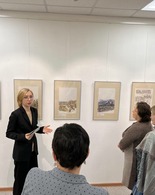 Открытие выставки «Сахалинскими дорогами Чехова и&nbsp;не&nbsp;только в&nbsp;рисунках Тамары Королёвой»